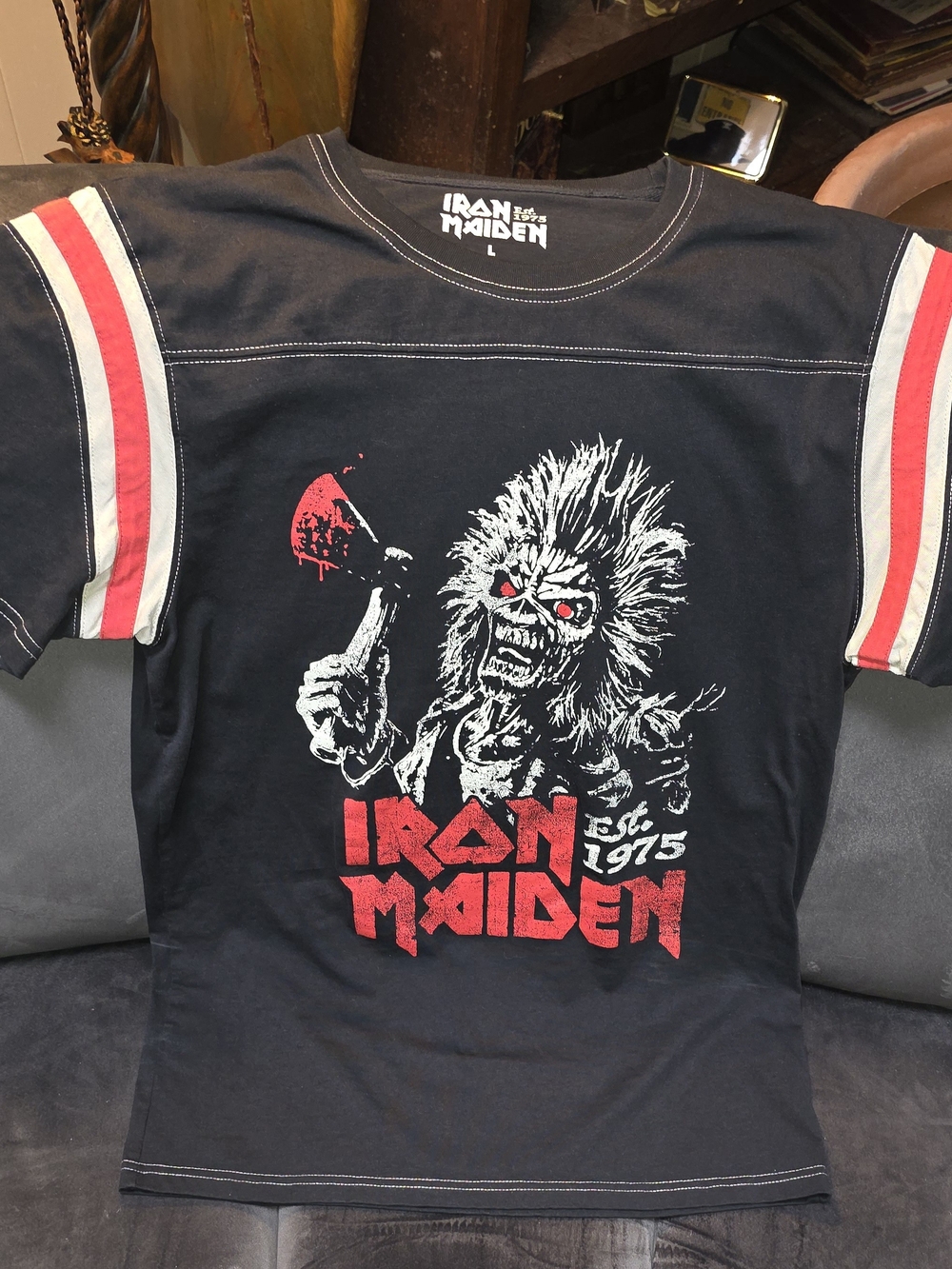 Iron Maiden 50th Anniversary Concert Tee! Run For Your Life World Tour!